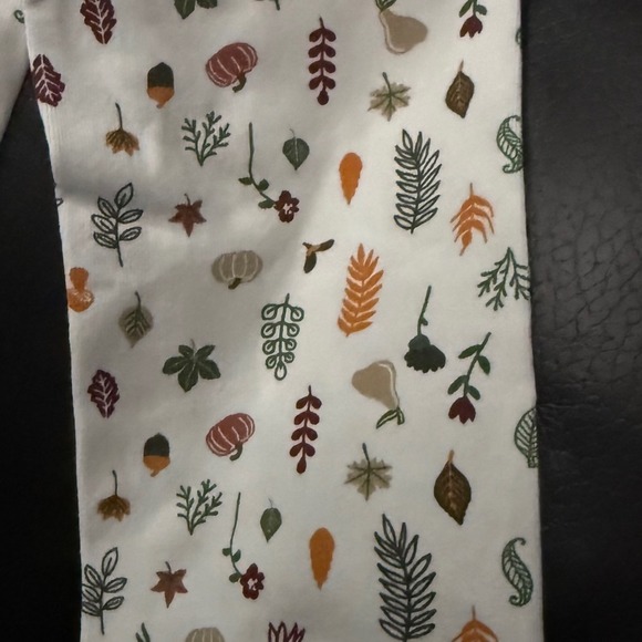 Matilda Jane‎ Girls Size 6 Fall Harvest Leaf Pumpkin Long Sleeve Ruffle Top - Picture 3 of 8